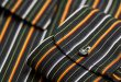 Tampilan profesional contoh desain kemeja custom dari jasa pembuatan profesional dengan motif modern dan bahan berkualitas.