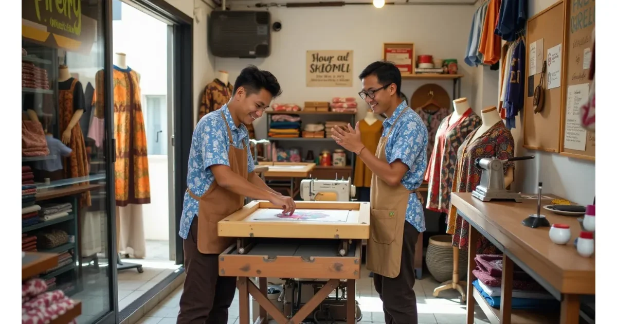 Penyedia sablon konveksi di Gambir Terpercaya